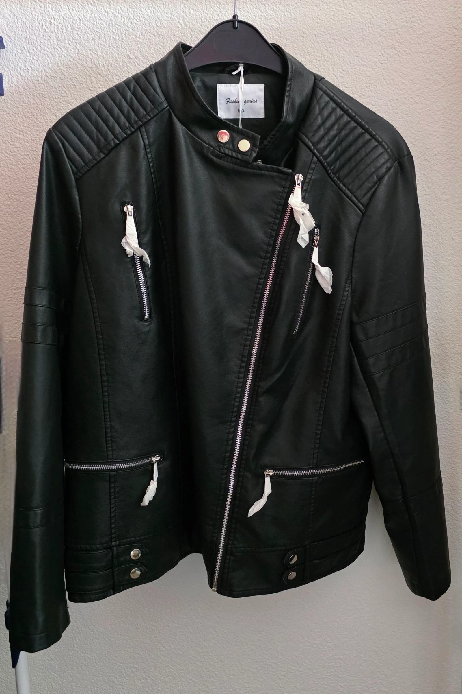 Pu Leather Jas (maat 42)